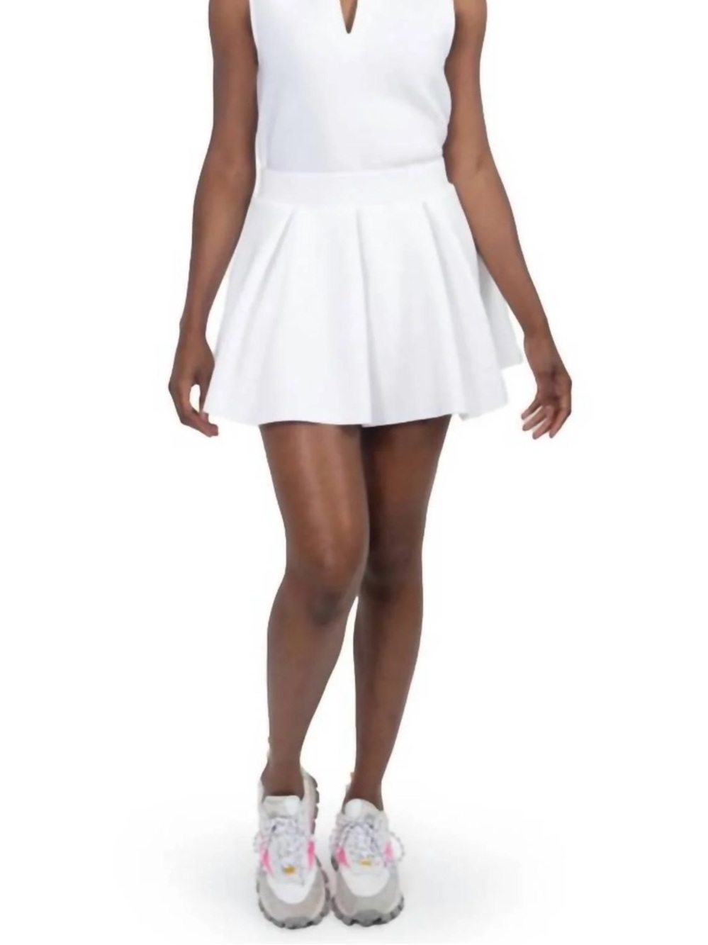 Emily McCarthy Sydney White Scuba Skirt Preppy Chic Tennis Women’s Size XS NWT!